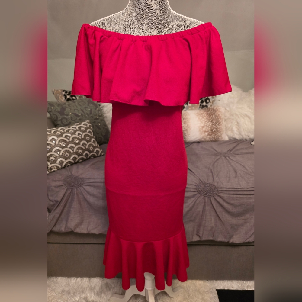 LuLaRoe Off-the-Shoulder Dress